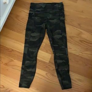 Athleta camo leggings